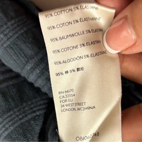 We The Free Women's Blue/Gray Tie-Dye Scoop Neck Long Sleeve Ribbed Top Size XL - Picture 15 of 16